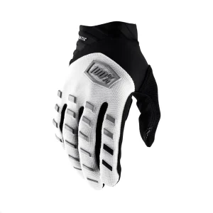 100% Airmatic Gloves White