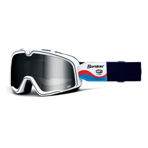 100% Maschera vintage Barstow Lucien lente Silver