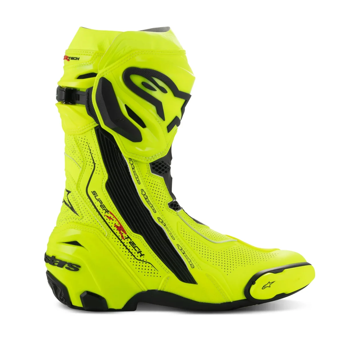Alpinestars Supertech R Vented Boots Yellow Fluo/Black - immagine 3
