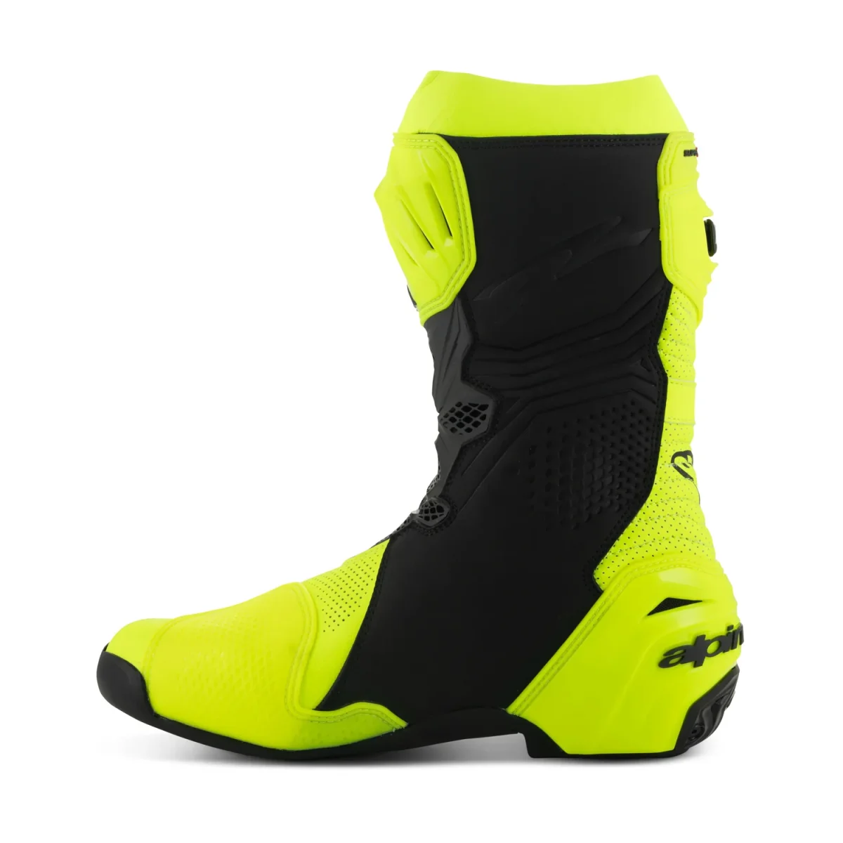 Alpinestars Supertech R Vented Boots Yellow Fluo/Black - immagine 4