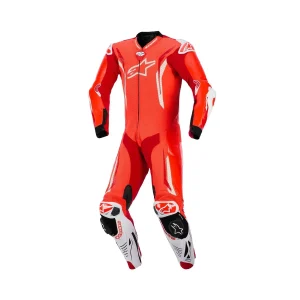 Alpinestars GP Tech V5 1PC Leather Suit Red Fluo/Bright Red/White