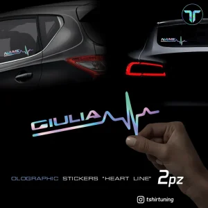 Adesivi Battito Giulia (2 pz)