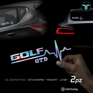 Adesivi Battito Golf GTD (2 pz)