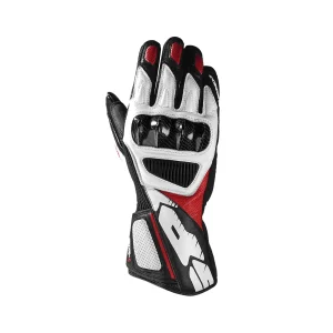 Spidi STR-4 Vent Leather Gloves Red/Black/White