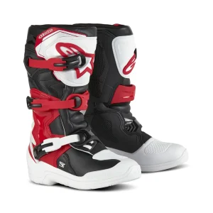 Alpinestars Tech 3S Kids Boots Black/White/Bright Red