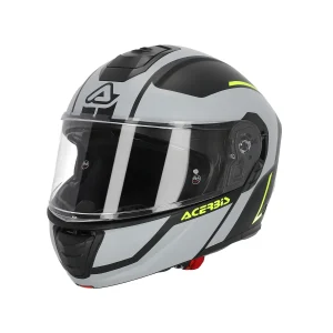 Acerbis TDC Helmet Black/Grey/Yellow Fluo Matt