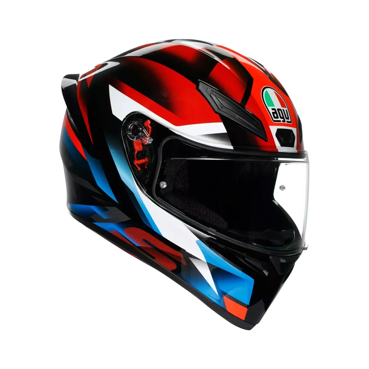 Agv K1 S E22.06 Helmet Fastlap Black/Red/Blue Gloss