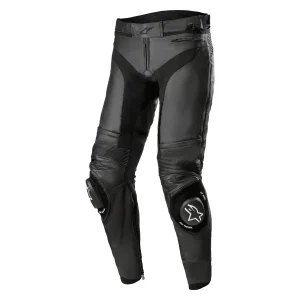 Alpinestars Missile V3 Leather Pants Short Black/ Black