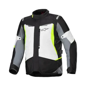 Alpinestars ST-1 Waterproof Jacket Ice Gray/Black/Yellow Fluo