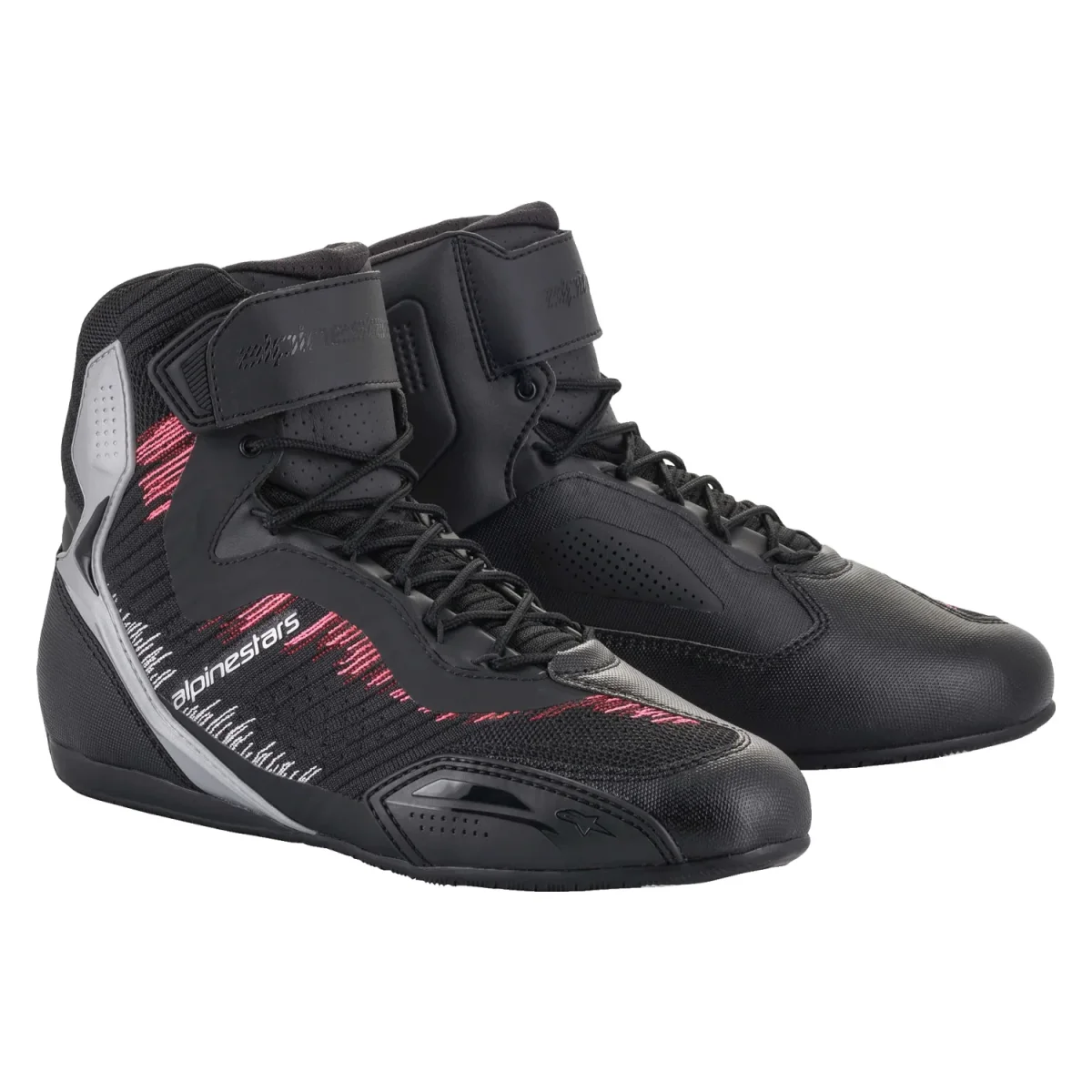 Alpinestars Stella Faster-3 Rideknit Black/ Silver/ Diva Pink - immagine 2