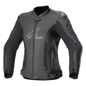 Alpinestars Stella GP Plus V4 Leather Jacket Black/ Black
