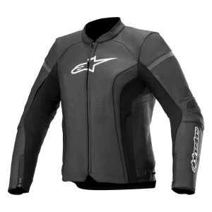 Alpinestars Stella Kira V2 Leather Jacket Black
