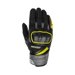 Spidi X-Force Gloves Black/Yellow Fluo