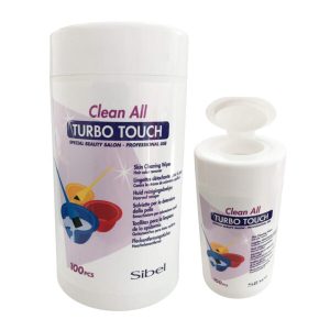 CLEAN ALL TURBO TOUCH 100 salviette ultra delicate smacchianti per rimuovere tintura tinta colore