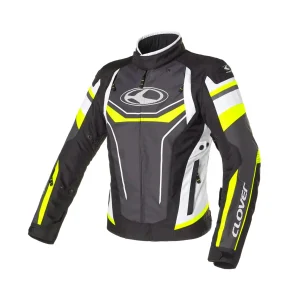 Clover Airblade-4 Sport Jacket White/Yellow Fluo