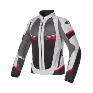 Clover Airjet-5 Lady Mesh Jacket Red/Grey