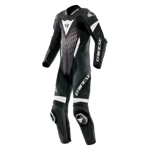 Dainese Laguna Seca 6 1PC Leather Suit Black/White/Anthracite