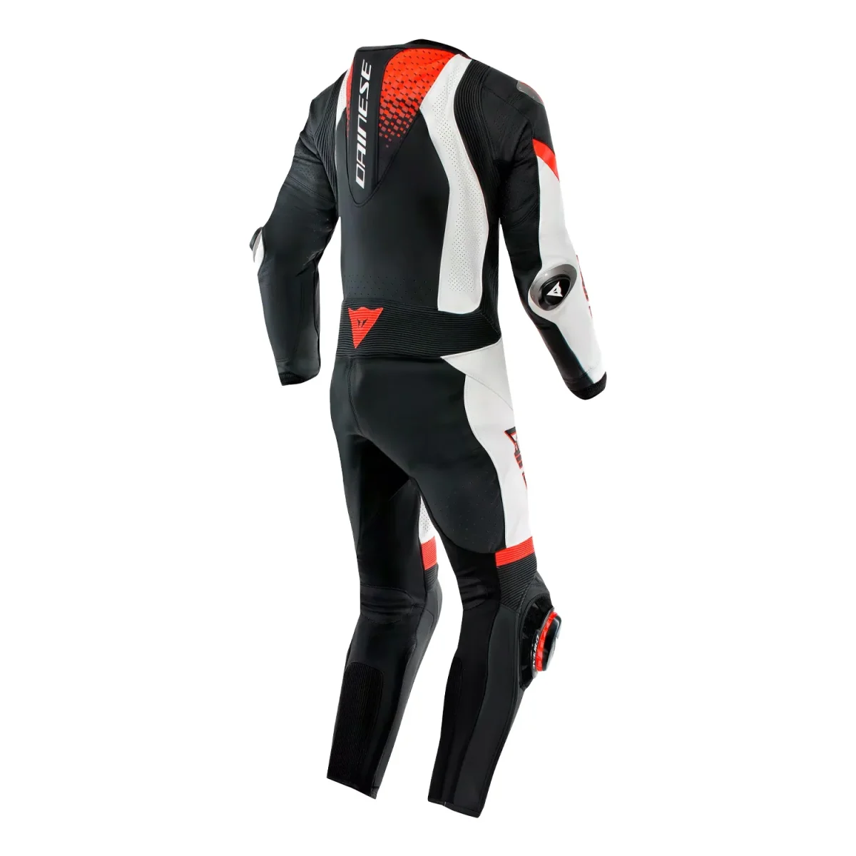 Dainese Laguna Seca 6 1PC Leather Suit Black/White/Red Fluo - immagine 3