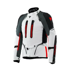 Dainese Super Adventure Absoluteshell Jacket Glacier Grey/Iron Gate/Red