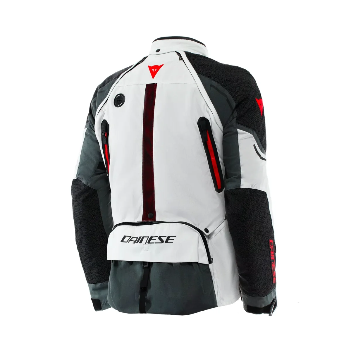 Dainese Super Adventure Absoluteshell Jacket Glacier Grey/Iron Gate/Red - immagine 3