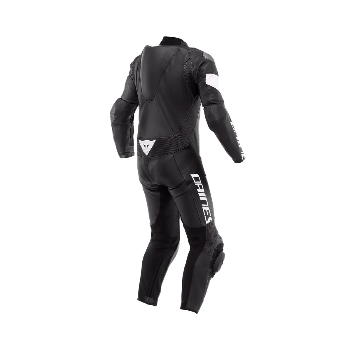 Dainese Tosa 1PC Leather Suit Perforated Black/Black/White - immagine 3