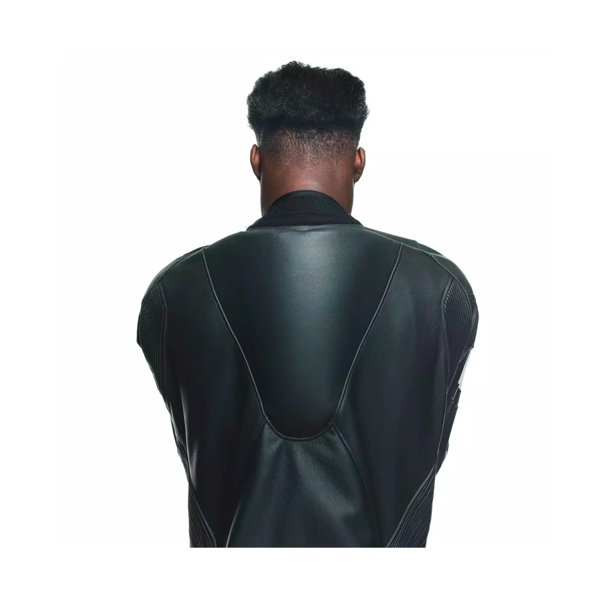 Dainese Tosa 1PC Leather Suit Perforated Black/Black/White - immagine 8