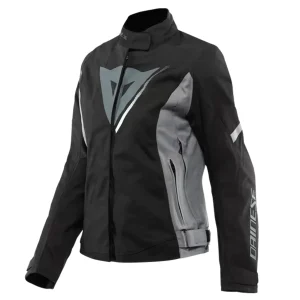 Dainese Veloce Lady D-Dry Jacket Black/Charcoal-Grey/White