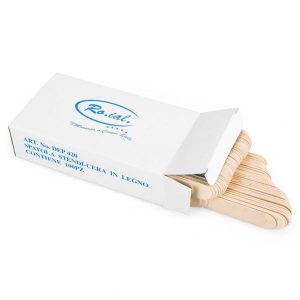 ROIAL Spatole stendicera in legno monouso 100 pz