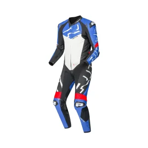 Richa Stradale GP One-Piece Leather Suit Blue/Red/White