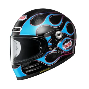 Shoei Glamster 06 Helmet Blast TC-2 Black/Blue