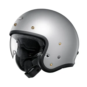 Shoei J-O2 Helmet Matt Light Silver