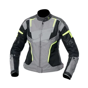 Spyke Airmaster Jacket Lady Black/Grey/Yellow Fluo