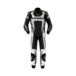 Spidi Warrior Wind Pro Leather Suit Black/White