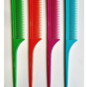 Pettine a coda colorato